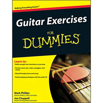 Cover of Guitar Exercises for Dummies