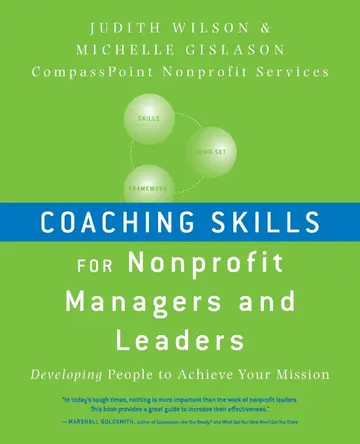 Cover of Coaching Skills for Nonprofit Managers and Leaders
