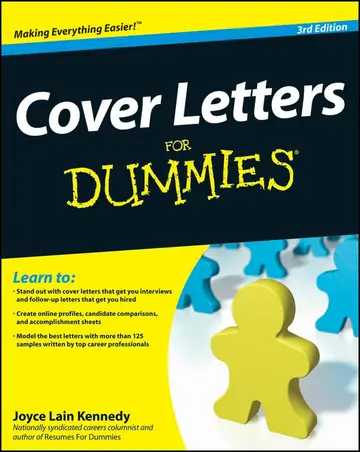 Cover of Cover Letters for Dummies®