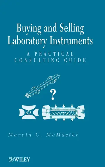 Cover of Buying and Selling Laboratory Instruments