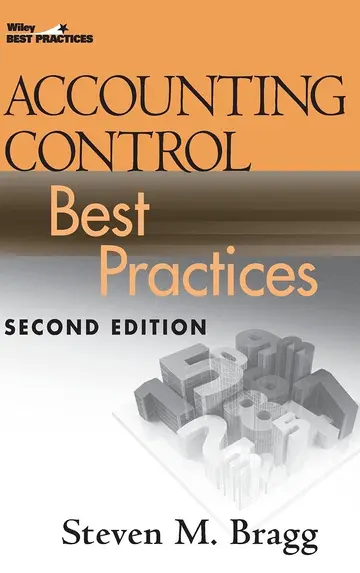 Cover of Accounting Control Best Practices