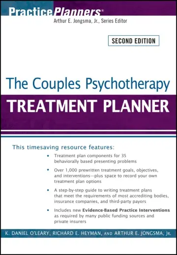 Cover of The Couples Psychotherapy Treatment Planner