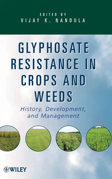Cover of Glyphosate Resistance in Crops and Weeds