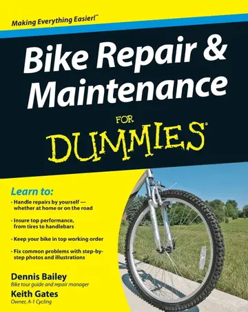 Cover of Bike Repair and Maintenance for Dummies