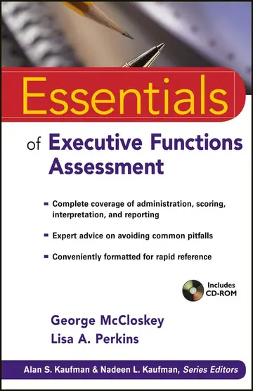 Cover of Essentials of Executive Functions Assessment