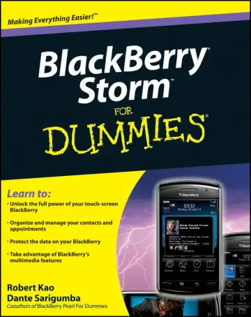 Cover of BlackBerry Storm for Dummies