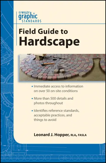 Cover of Graphic Standards Field Guide to Hardscape