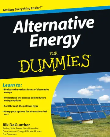 Cover of Alternative Energy for Dummies