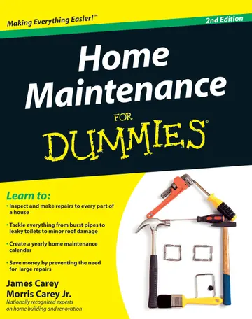 Cover of Home Maintenance for Dummies 2e
