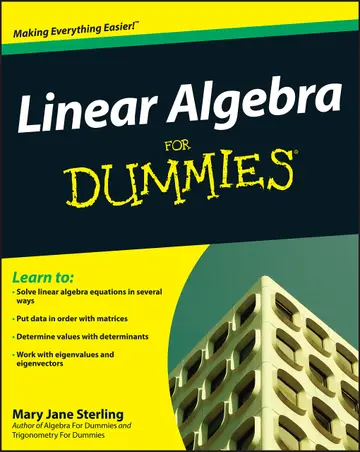 Cover of Linear Algebra for Dummies