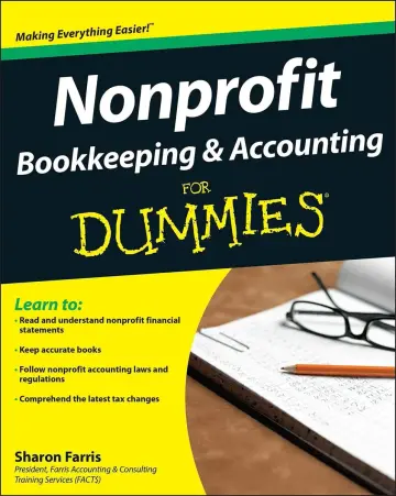 Cover of Nonprofit Bookkeeping & Accounting for Dummies