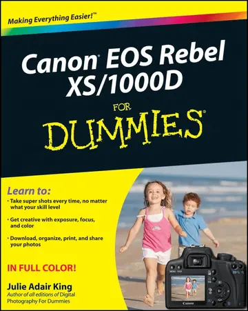 Cover of Canon EOS Rebel XS / 1000D for Dummies