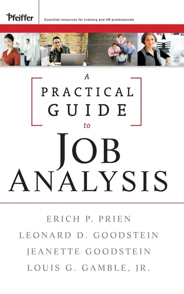 Cover of A Practical Guide to Job Analysis