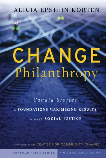 Cover of Change Philanthropy