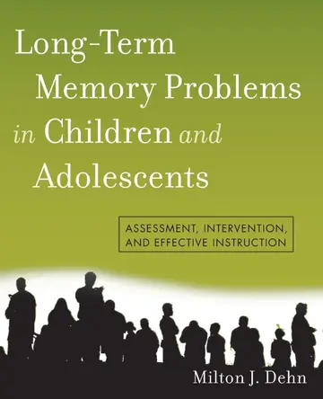 Cover of Long-Term Memory Problems in Children and Adolescents
