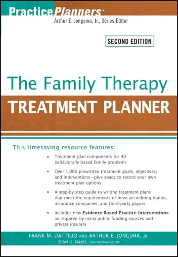 Cover of The Family Therapy Treatment Planner