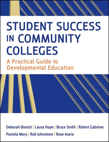 Cover of Student Success in Community Colleges