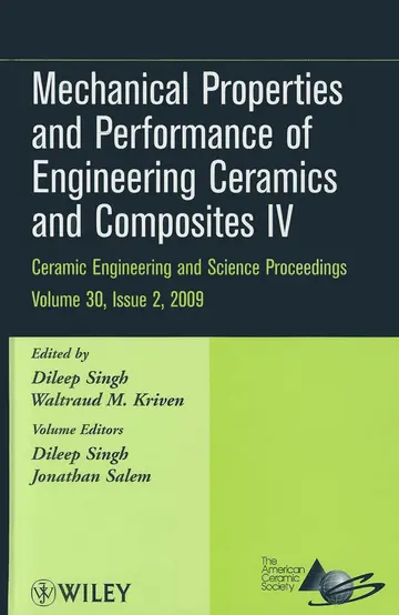 Cover of Mechanical Properties and Performance of Engineering Ceramics and Composites IV, Volume 30, Issue 2