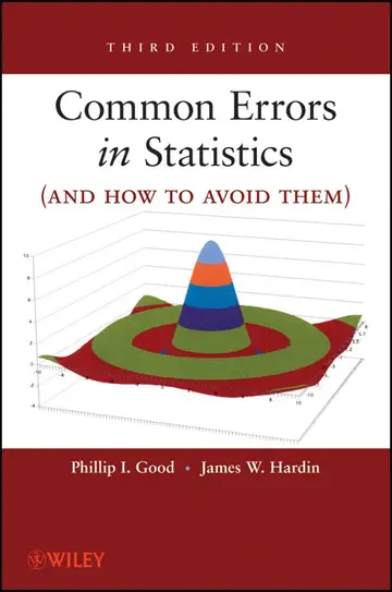 Cover of Common Errors in Statistics