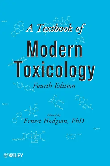 Cover of A Textbook of Modern Toxicology