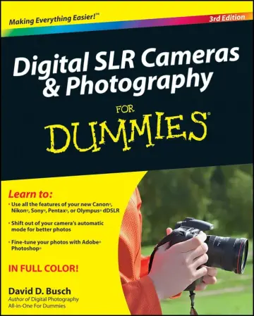 Cover of Digital SLR Cameras & Photography for Dummies
