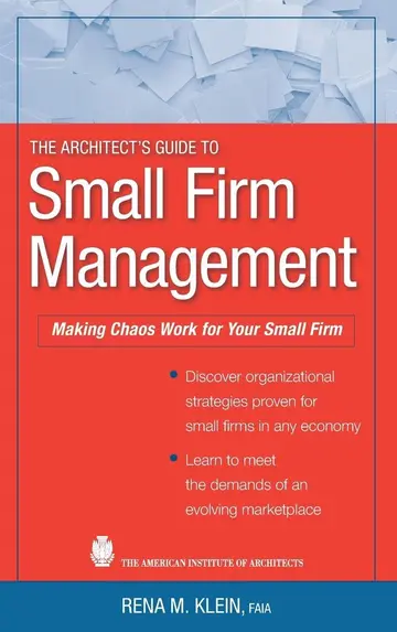 Cover of The Architect's Guide to Small Firm Management