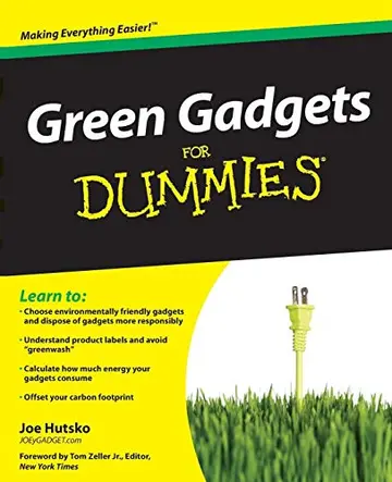 Cover of Green Gadgets for Dummies