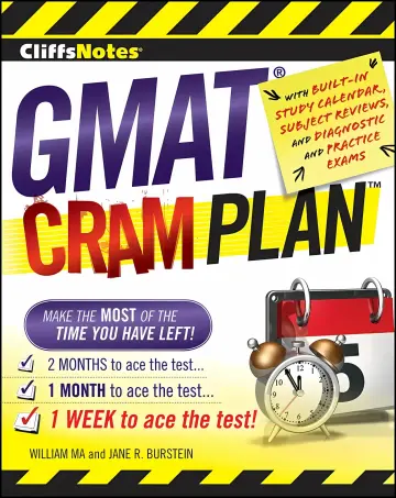 Cover of CliffsNotes GMAT Cram Plan