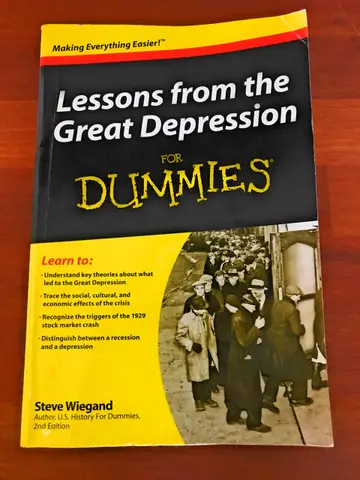 Cover of Lessons from the Great Depression for Dummies®