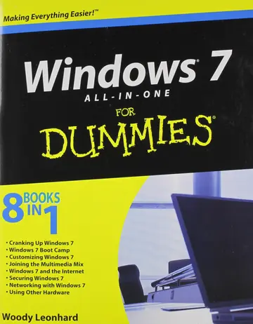Cover of Windows 7 All-in-One for Dummies