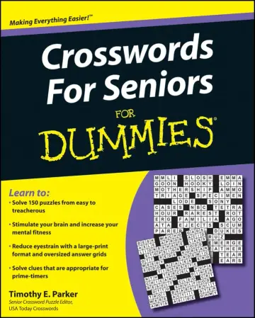 Cover of Crosswords for Seniors for Dummies