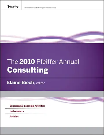 Cover of The 2010 Pfeiffer Annual