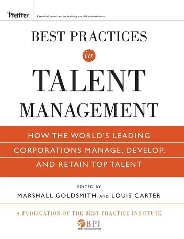 Cover of Best Practices in Talent Management