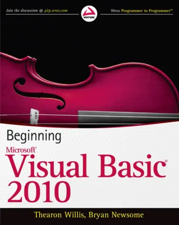 Cover of Beginning Visual Basic 2010