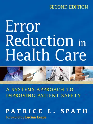 Cover of Error Reduction in Health Care