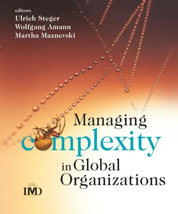 Cover of Managing Complexity in Global Organizations