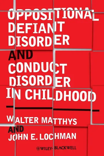 Cover of Oppositional Defiant Disorder and Conduct Disorder in Children