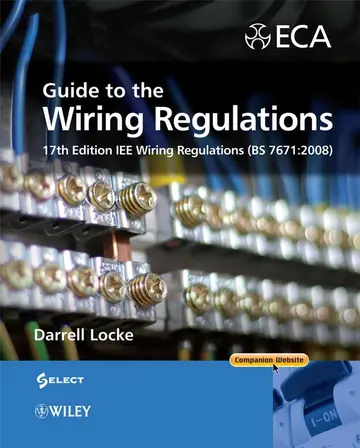 Cover of Guide to the Wiring Regulations