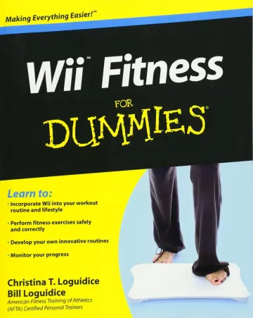 Cover of Wii Fitness for Dummies