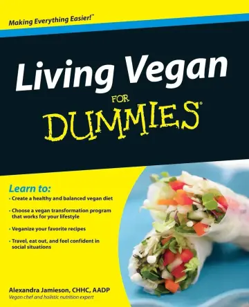 Cover of Living Vegan for Dummies