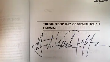 Cover of The Six Disciplines of Breakthrough Learning