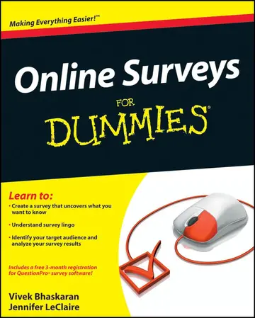 Cover of Online Surveys for Dummies®