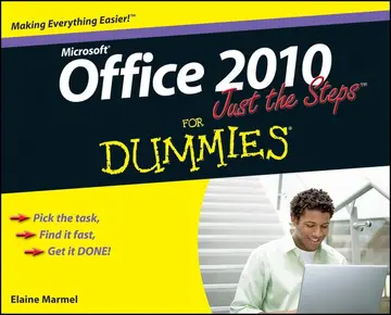 Cover of Office 2010 Just the Steps for Dummies
