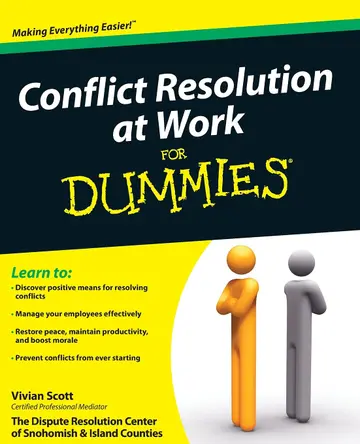 Cover of Conflict Resolution at Work for Dummies