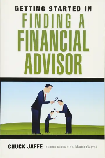 Cover of Getting Started in Finding a Financial Advisor