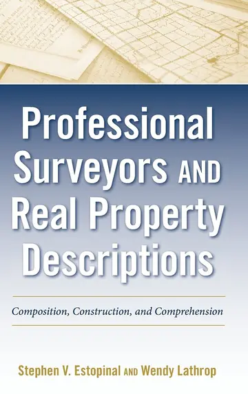 Cover of Professional Surveyors and Real Property Descriptions