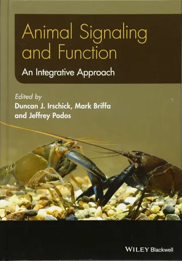 Cover of Animal Signaling and Function