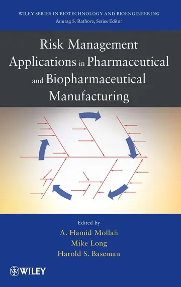 Cover of Risk Management Applications in Pharmaceutical and Biopharmaceutical Manufacturing
