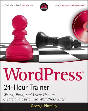 Cover of WordPress 24–Hour Trainer