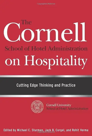 Cover of The Cornell School of Hotel Administration on Hospitality
